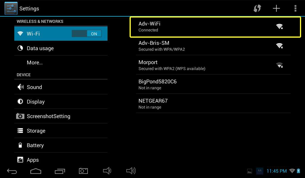 Step 9 – Once you have connected successfully (may take 5 minutes) you will see the word CONNECTED below your home Wi-Fi network name as per above image, when you see this proceed to Step 10.